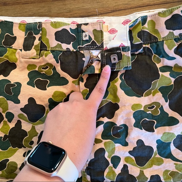 DICKIES Camo Micro Mini Skirt - Picture 3 of 13